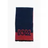 Dsquared2 Two-tone Virgin Wool Scarf With Fringes