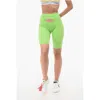 Dsquared2 Underwear Icon Biker Leggings With Print In Green
