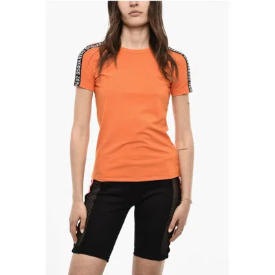 Dsquared2 Dsquared² Underwear Solid Color T-shirt With Logoed Women's Bands In Multi