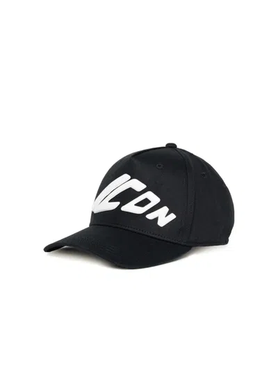 Dsquared2 Dsquared Unisex Kids' Cotton Cap In Black