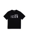 Dsquared2 Dsquared Unisex Kids' T-shirt In Black