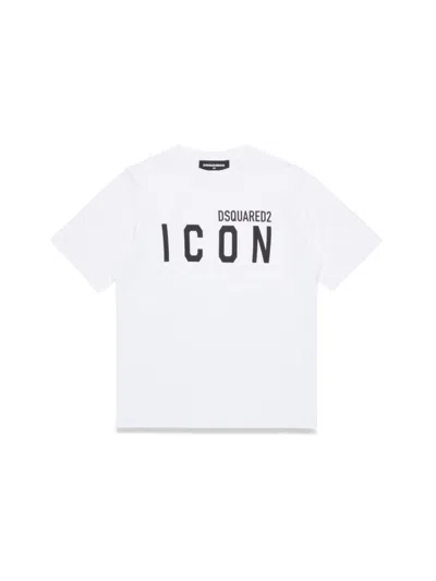 Dsquared2 Dsquared Unisex Mini Graphic T-shirt In White