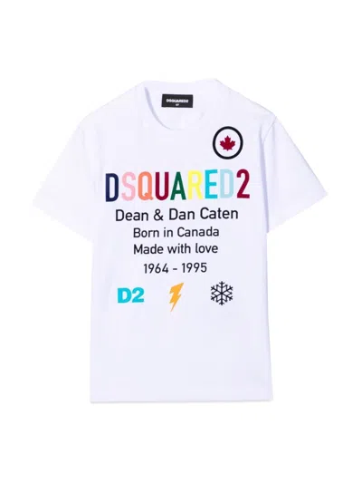 Dsquared2 Dsquared Unisex Mini Relax T-shirt In White