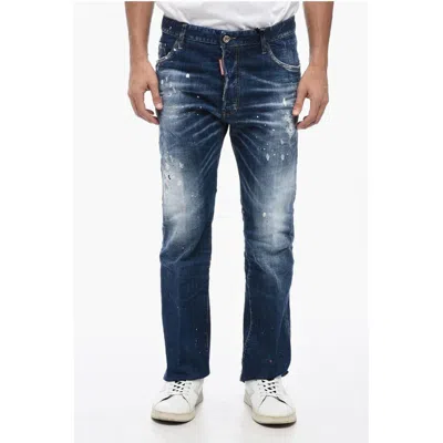 Dsquared2 Dsquared² Vintage Effect Flare Bootcut Jeans Men's 22cm