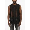 Dsquared2 Vintage Effect Shirt With Snap Buttons