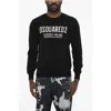 Dsquared2 Virgin Wool Lightweight Crew-neck Sweater