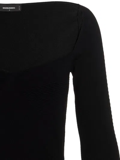 Dsquared2 Dsquared² Viscose Mini Women's Skirt In Black