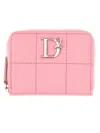 Dsquared2 Dsquared Wallet With Logo In Pink