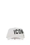 Dsquared2 Dsquared Cotton Baseball Cap With Soft Lining In White