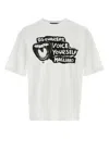 Dsquared2 Cotton T-shirt Collaboration Magliano Graphic Print In Multi