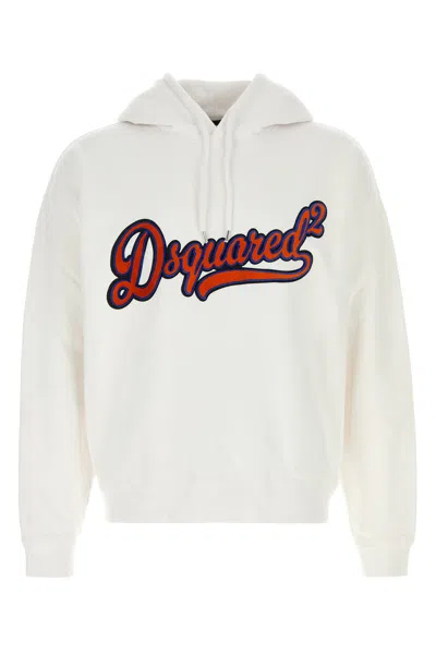 Dsquared2 Dsquared White Cotton Sweatshirt