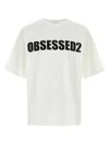 Dsquared2 Loose Fit Crew-neck T-shirt With Print In White