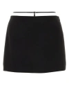 Dsquared2 Black Polyester Mini Skirt In Black