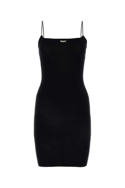 DSQUARED2 DSQUARED WOMEN BLACK VISCOSE BLEND MINI DRESS