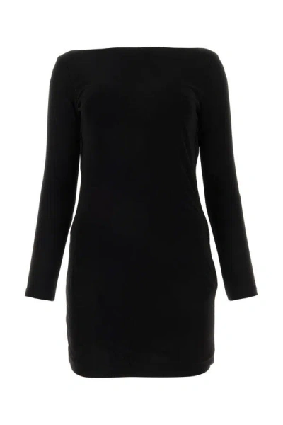 DSQUARED2 DSQUARED WOMAN BLACK VISCOSE MINI DRESS