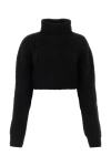 Dsquared2 Black Wool Blend Sweater In Black