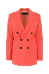 Dsquared2 Dsquared Women Coral Stretch Polyester Blend New York Blazer In Red