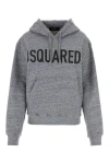 Dsquared2 Dsquared Melange Grey Cotton Sweatshirt In Gray