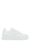 Dsquared2 Maple-leaf Patch Low-top Sneakers In White