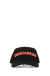 Dsquared2 Dsquared Women Black Cotton Baseball Cap In Black