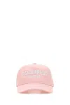 Dsquared2 Dsquared Women Pink Cotton Baseball Cap In Pink