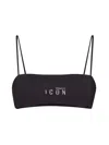 Dsquared2 Dsquared Women Tops With Logo In Black