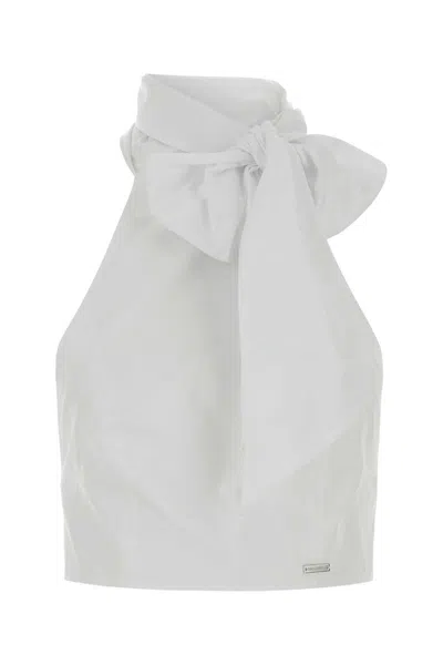 Dsquared2 Dsquared Women White Poplin Top