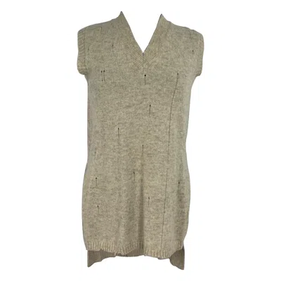 Pre-owned Dsquared2 Dsquared Wool Vest In Brown