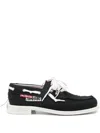 Dsquared2 Dsquared X Magliano Boat Shoes Canvas In Black