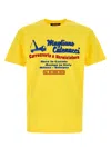 Dsquared2 Dsquared Yellow Cotton Dsquared X Magliano T-shirt In Yellow