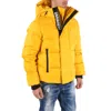 Dsquared2 Yellow Nylon Jacket In Yellow