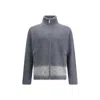 Dsquared2 Zip Cardigan In Gray
