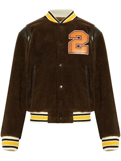 Dsquared2 Dark Brown Varsity Jacket