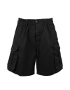 Dsquared2 Ripstop Cargo Shorts In Black