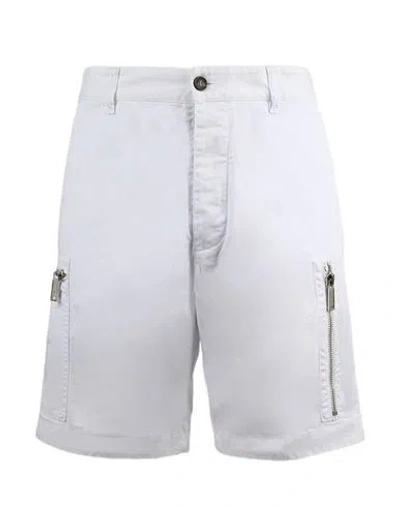 Dsquared2 Bermuda Man Shorts & Bermuda Shorts White Size 36 Cotton