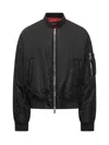 Dsquared2 Zip-fastening Bomber Jacket In Black