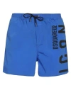 Dsquared2 Boxer Swimsuit Man Swim Trunks Blue Size 30 Polyamide