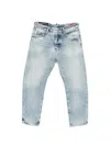 Dsquared2 Bro Distressed Jeans In Blue
