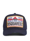 Dsquared2 Logo-patch Adjustable Cap In Blue