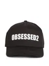 Dsquared2 Cotton Cap In Black