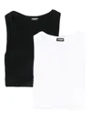 Dsquared2 Cotton Tank Top (pack Of Two)