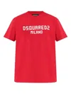 Dsquared2 Cotton T-shirt In Red
