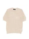 Dsquared2 Crew-neck T-shirt In Neutral
