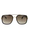 Dsquared2 Gold Black Metal Sunglasses