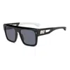 Dsquared2 Black Whte Polyamide Inj-gril. Sunglasses In Black