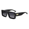 Dsquared2 Black Acetate Sunglasses In Black