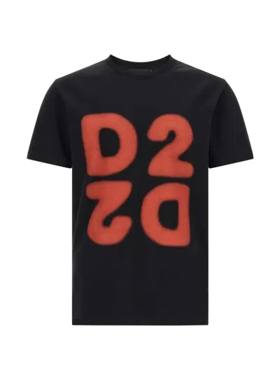 DSQUARED2 DSQUARED2 DSQUARED2 D2 UPSIDE DOWN T-SHIRT