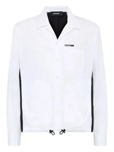 DSQUARED2 DSQUARED2 DSQUARED2 DRAWSTRING-HEM SHIRT