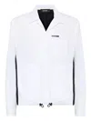 Dsquared2 Drawstring-hem Shirt In White