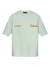 Dsquared2 Embroidered Graphic T-shirt In Blue